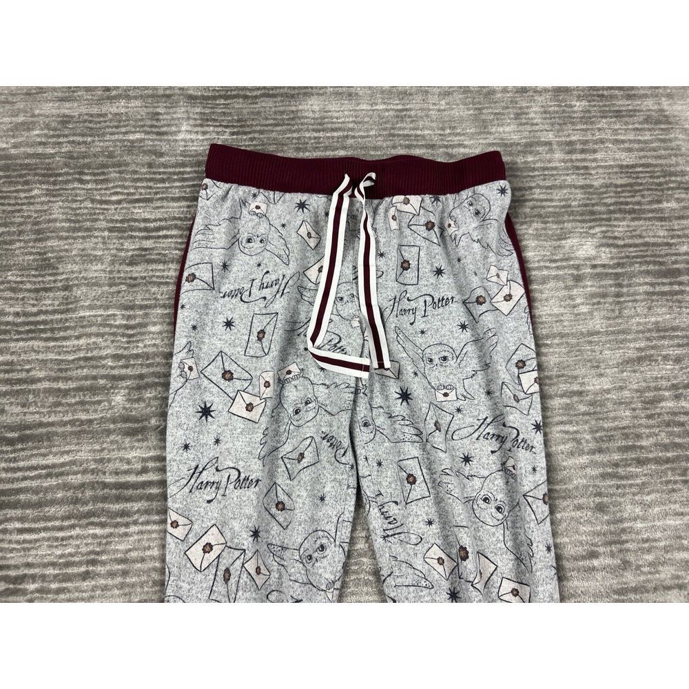 Harry Potter Sweatpants‎ Womens  Medium 8-10 Sleep Jogger Pajama - Picture 2 of 11
